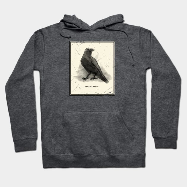 Nevermore Hoodie by PopArtCult